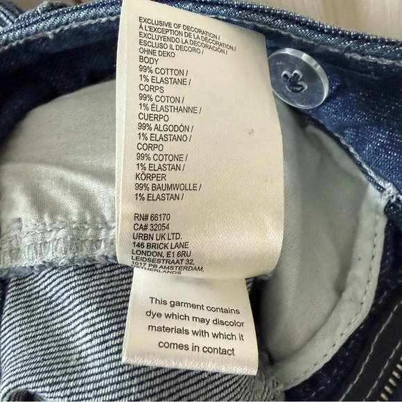 Pilcro Full Curve High-Rise Wide-Leg Jeans Women’s Size 30 - Picture 12 of 12